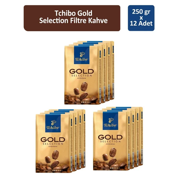 Tchibo Gold Selection Filtre Kahve 250 Gr 12'li - Görsel 3