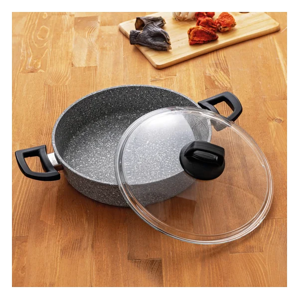 Emsan Titanium 30 cm Granit Karnıyarık Tenceresi - Görsel 2