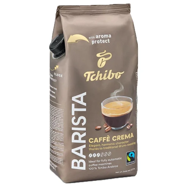 Tchibo Barista Caffe Crema Çekirdek Kahve 1 Kg 2'li - Görsel 4