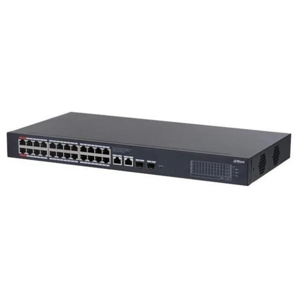 Dahua Cs4228-24gt-375 24 Port 10/100/1000 Mbps Yönetilebilir Gigabit Poe Switch - Görsel 2