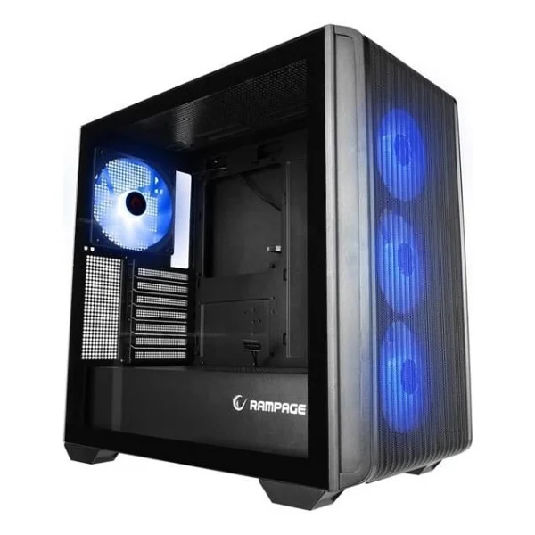 Rampage Craft ARGB Fanlı Siyah ATX Oyuncu Kasası - Görsel 6