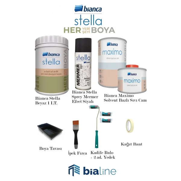 Bianca Stella Boya - Beyaz - Görsel 10