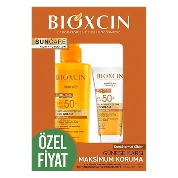 Bioxcin Sun Care Spf 50 Yüz Güneş Bakım Seti 50 Ml Kuru Ve Normal Cilt + Vücut Güneş Spreyi 200 Ml - Görsel 7