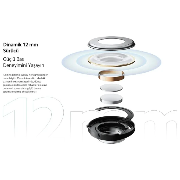 Xiaomi Redmi Buds 4 Active TWS Kulak İçi Bluetooth Kulaklık - Görsel 3