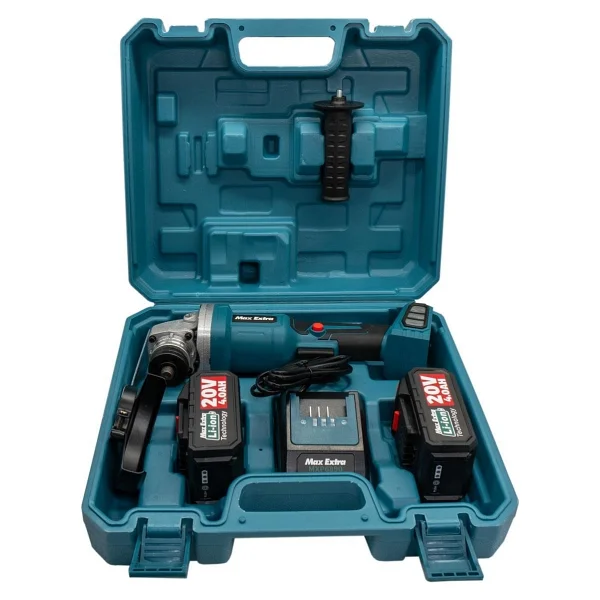 Max Extra Mxp6890 Çift Akülü 4 Ah Taşlama Makinesi - Görsel 6