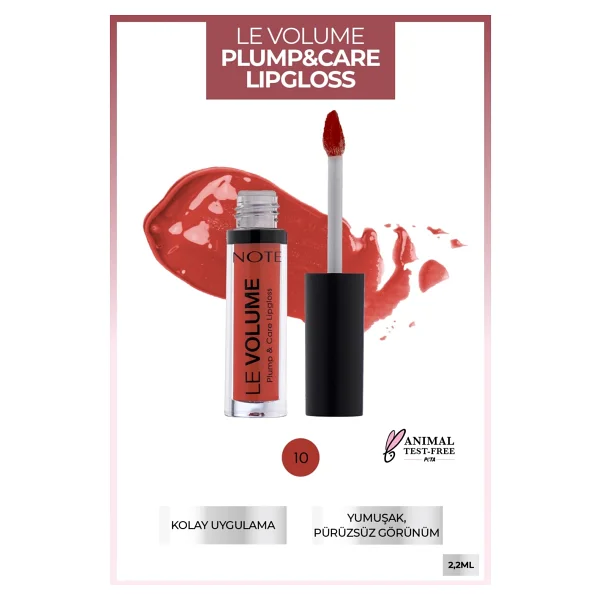 Note Le Volume Plump & Care 10 Party Mood Dudak Parlatıcısı - Görsel 2