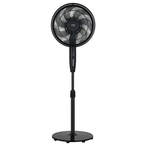Beko 50 W Uzaktan Kumandalı 7 Kollu Ayaklı Vantilatör - Geniş Salınım Açılı Masaüstü Ve Ayaklı - Siyah - Görsel 2