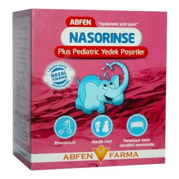 Nasorinse Plus Pediyatrik Yedek Poşet 50 Adet - Görsel 8