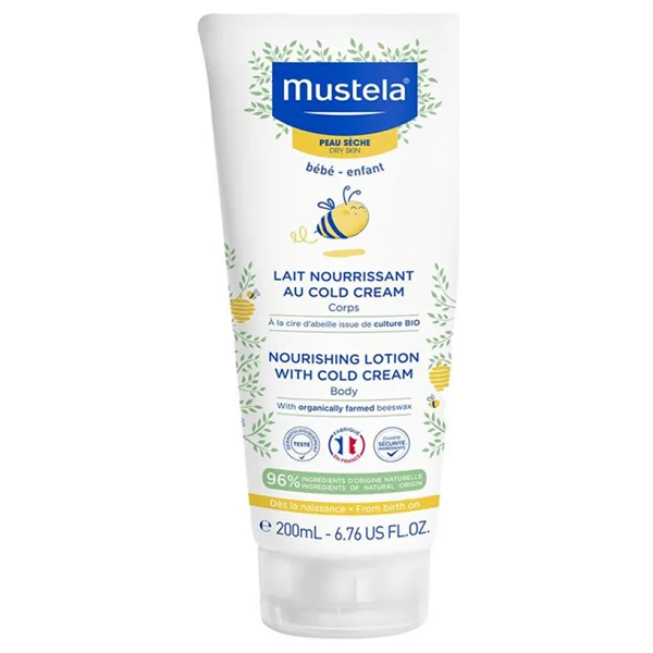Mustela Cold Krem İçeren Besleyici Vücut Losyonu 200 Ml - Görsel 8