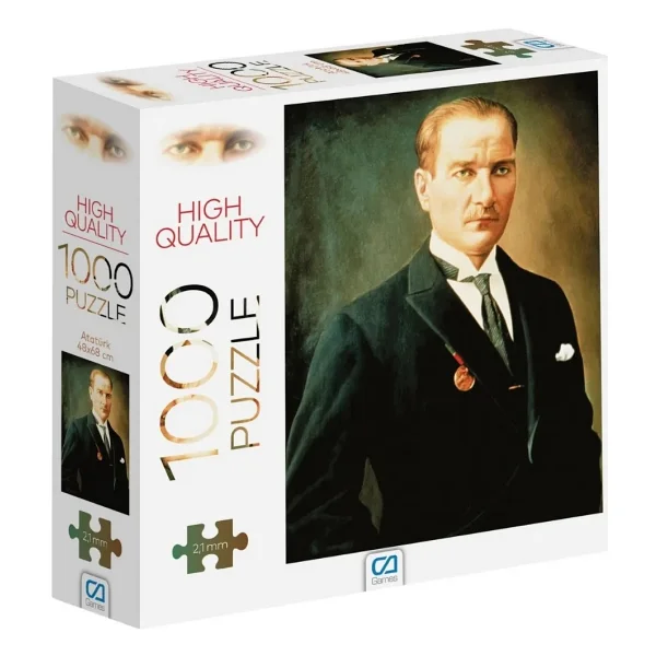 Ca Games Atatürk 1000 Parça Puzzle 7040 - Görsel 2