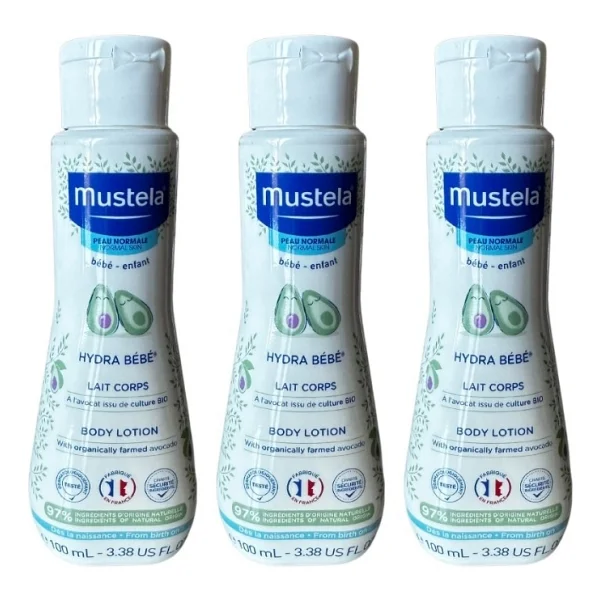 Mustela Hydra Bebe Vücut Losyonu 100 Ml 3 Adet - Görsel 2