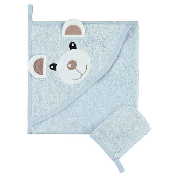 Civil Baby Bebek Keseli Banyo Havlusu 75x75 Cm Kahverengi - Görsel 2