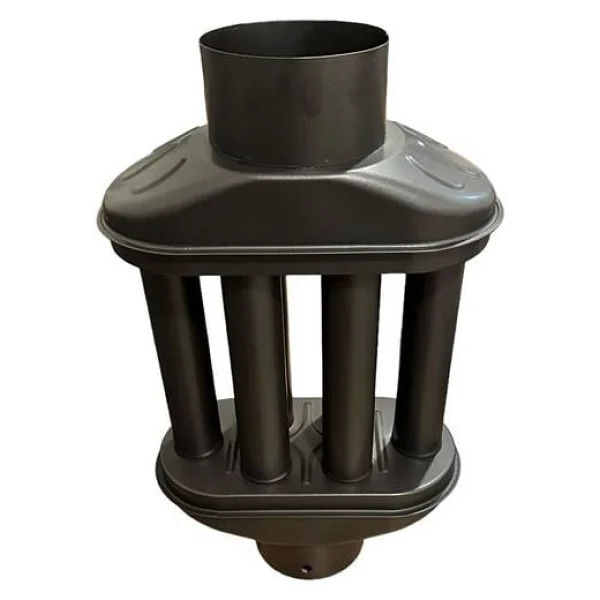 Baba's Stove / Baca Cimrisi / Boy: 40 Cm / Çap: 13 Cm / Mat Siyah Emaye - Görsel 4