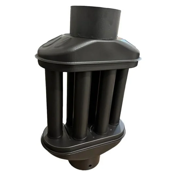 Baba's Stove / Baca Cimrisi / Boy: 40 Cm / Çap: 13 Cm / Mat Siyah Emaye - Görsel 5