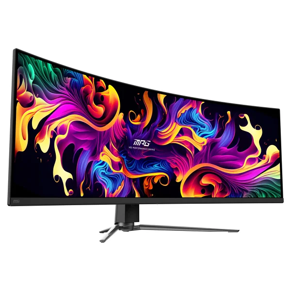 Msı Mpg 491cqp Qd-OLED 49" 0.03 Ms Dual Qhd Curved 144 Hz OLED Oyuncu Monitörü - Görsel 2
