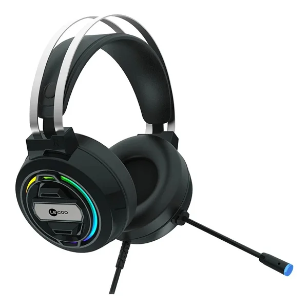 Lenovo Lecoo Ht401 RGB USB Kablolu Kulak Üstü Oyuncu Kulaklığı - Görsel 4