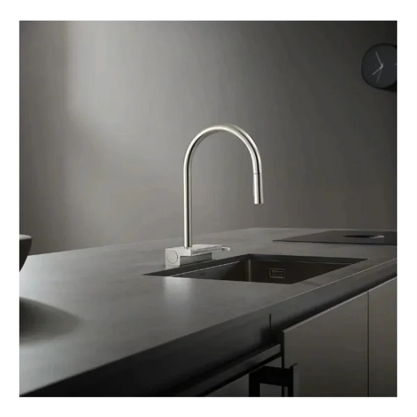 Hansgrohe Aquno Select M81 73831 Spiralli Mutfak Bataryası - Görsel 2