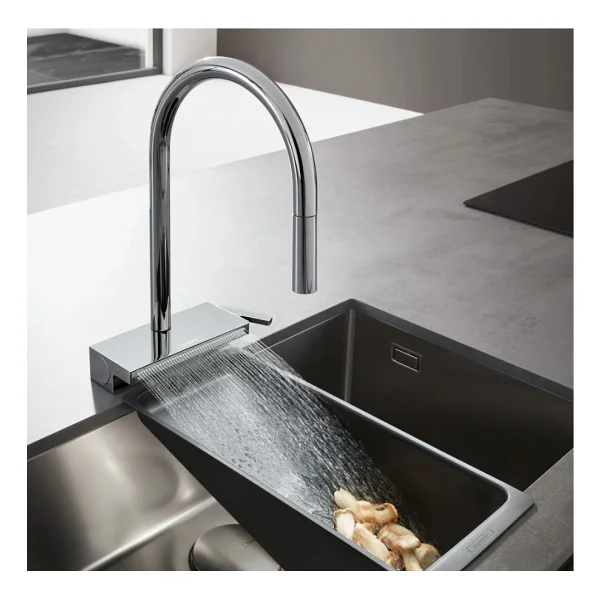 Hansgrohe Aquno Select M81 73831 Spiralli Mutfak Bataryası - Görsel 5