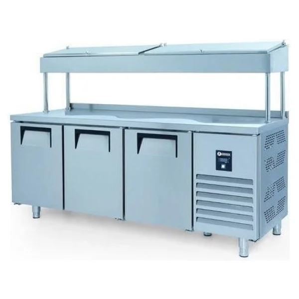 Iceinox Make Up Buzdolabı 440 Lt 3 Kapılı Yüksek - Görsel 3