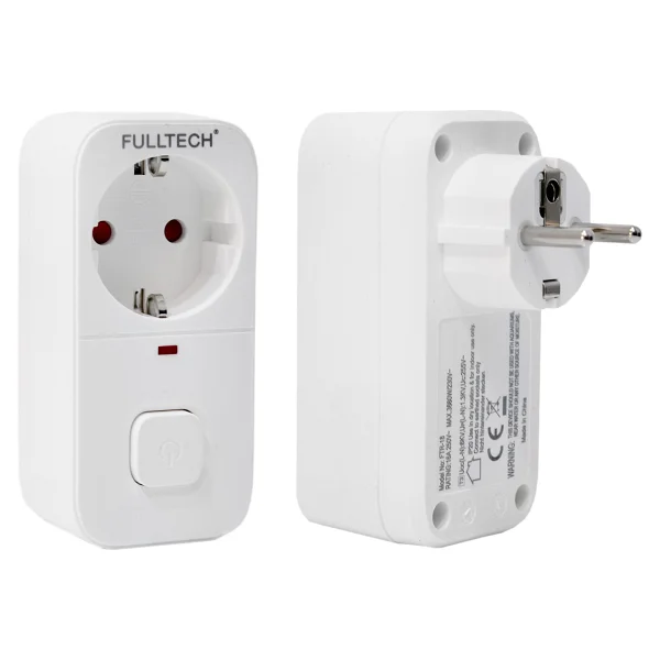 Fulltec Ftr-18 Akım Korumalı Akıllı Priz - Görsel 2