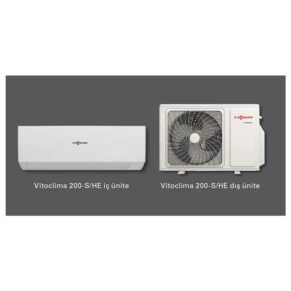 Viessmann Vitoclima 200-S/He Trend Swaa200mha035 A++ 12000 Btu Inverter Duvar Tipi Klima - Görsel 2