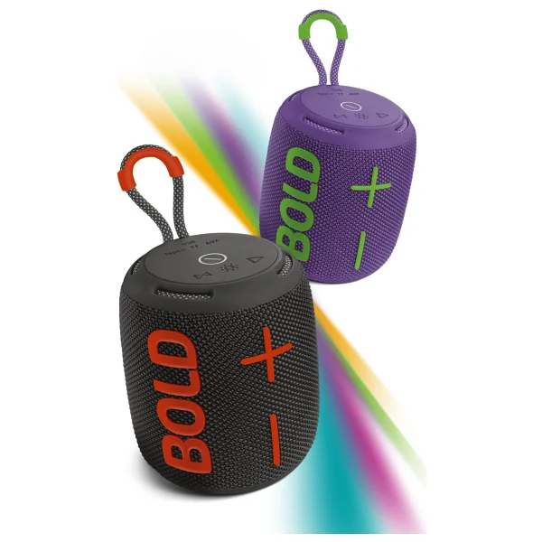 Powerway Bold Siyah Bluetooth Hoparlör - Görsel 2