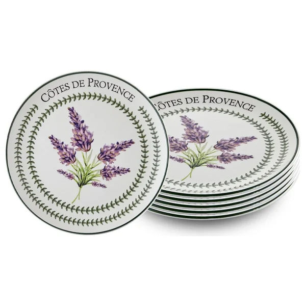The Mia Provence PRC0004 26 cm 6'lı Servis Tabağı - Görsel 3