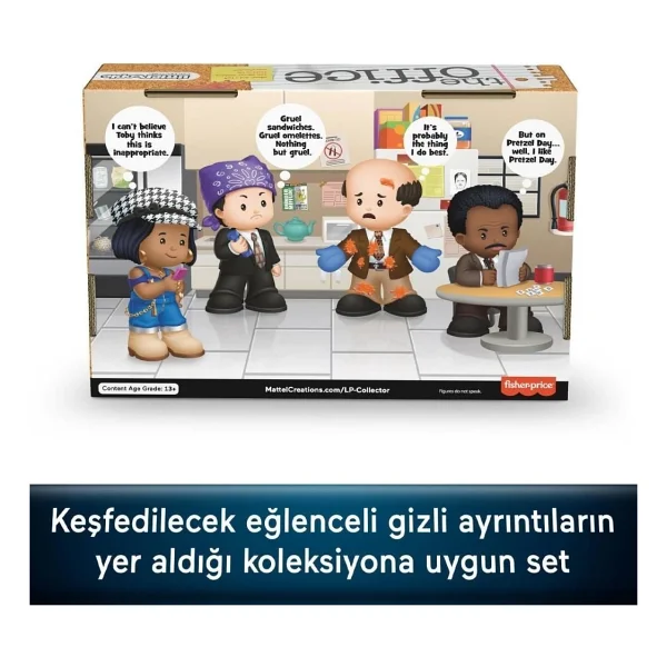 Little People Collector The Office 6'lı Figür Hvg56 - Görsel 3