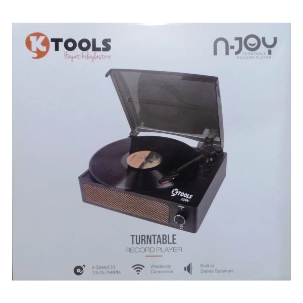 Ktools Long Play N-Joy Retro Pikap - Görsel 2