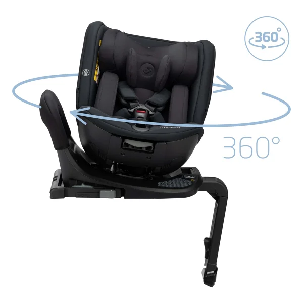 Maxi-Cosi Spinel 360° S Dönebilen Isofixli Authentic Black 0-36 Kg Oto Koltuğu - Görsel 8