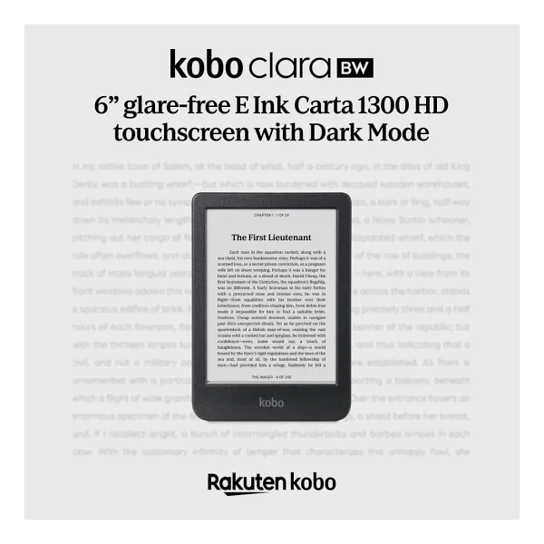 Kobo Clara Bw 16 GB 6" E-Kitap Okuyucu - Görsel 2