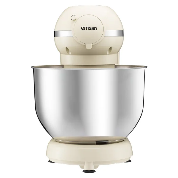 Emsan Bella Gusto Comfort Krem 1300 W 5.5 Lt Stand Mikser - Görsel 9
