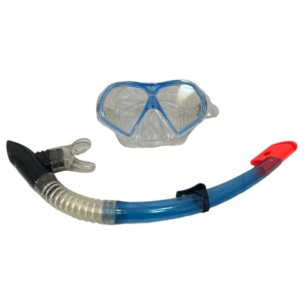 Apnea Corsica Maske Şnorkel Set Şeffaf/siyah