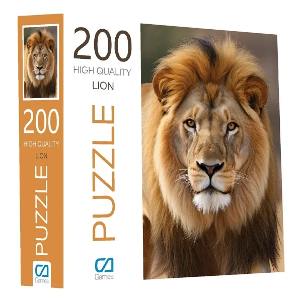 Ca Games Aslan 200 Parça Puzzle 6019 - Görsel 2