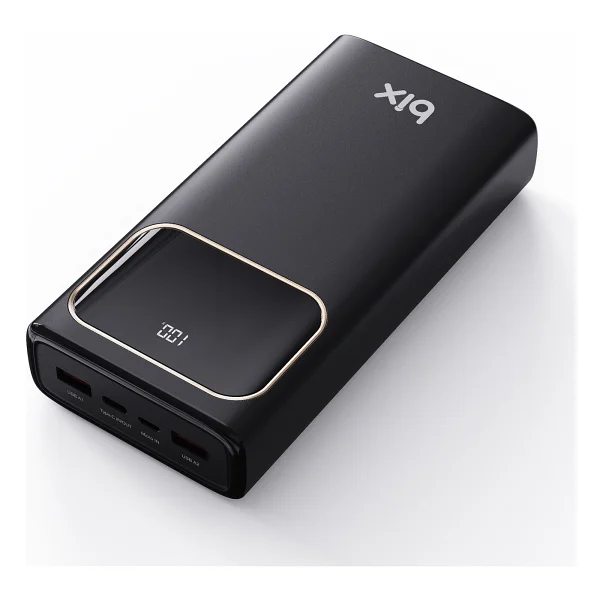Bix Pb303 LED Göstergeli 30000 mAh Hızlı Şarj Powerbank - Görsel 2