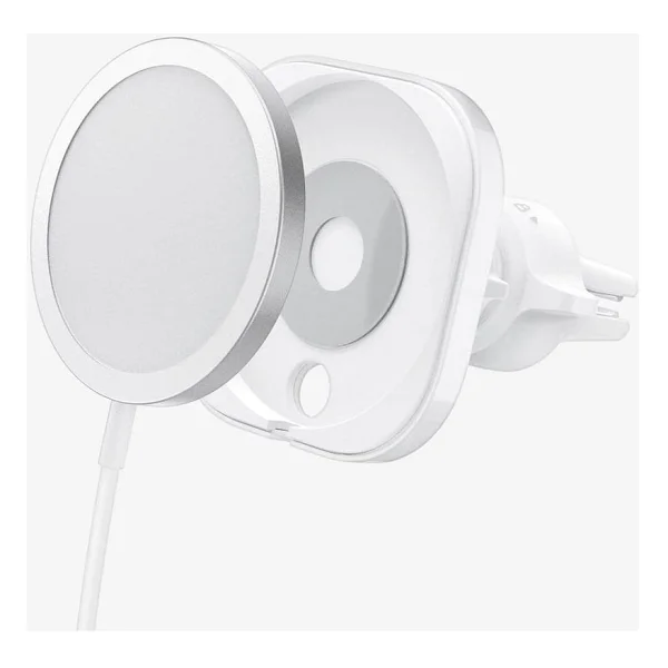 Spigen Magfit Acp02791 Beyaz Magsafe Araç Telefon Tutucu - Görsel 2
