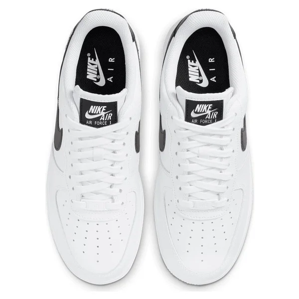 Nike Air Force 1 07 Dd8959-103 Beyaz-Siyah Kadın Spor Ayakkabı - Görsel 4