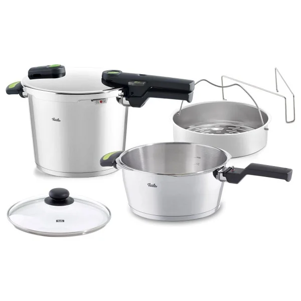 Fissler Vitaquick Green Point 6 Lt + 3.5 Lt Düdüklü Tencere Seti - Görsel 5