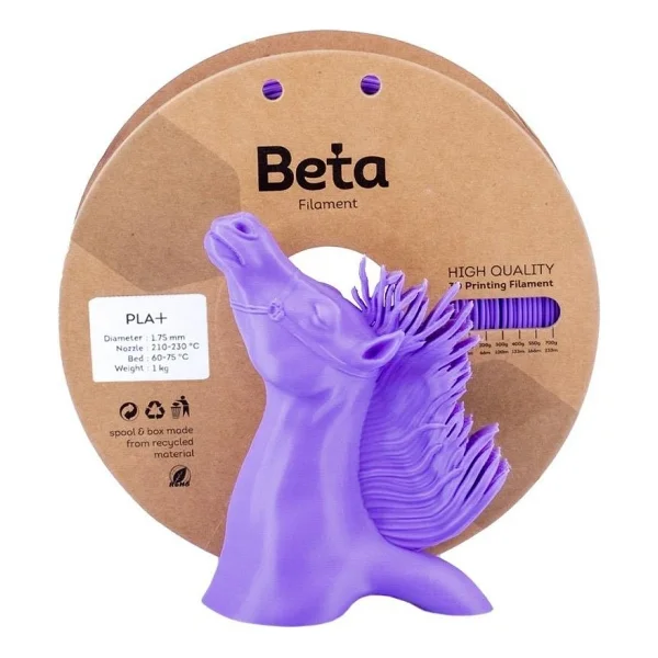Beta Pla Plus 1.75 Mm 1 Kg Violet Purple Filament - Görsel 9