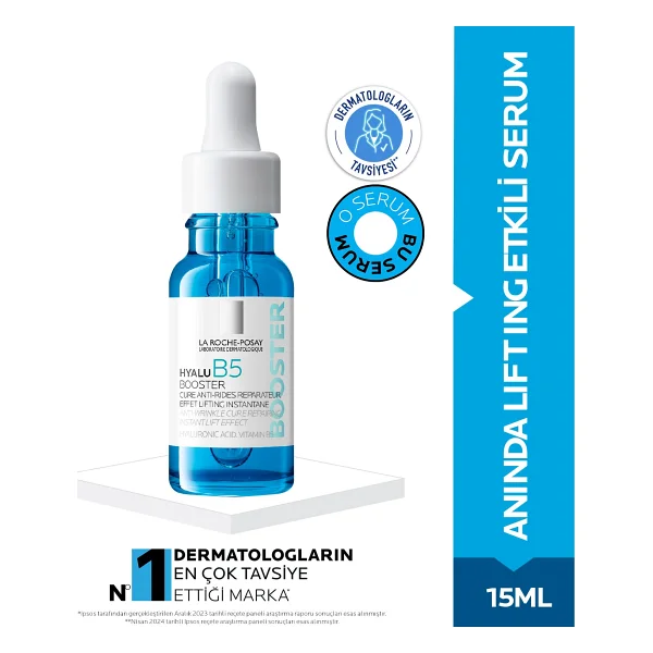 La Roche-Posay Hyalu B5 Booster Dolgunlaştırıcı Kırışıklık Karşıtı 15 Ml Yüz Serumu - Görsel 7