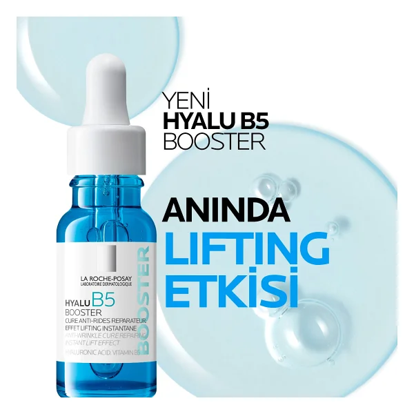 La Roche-Posay Hyalu B5 Booster Dolgunlaştırıcı Kırışıklık Karşıtı 15 Ml Yüz Serumu - Görsel 8