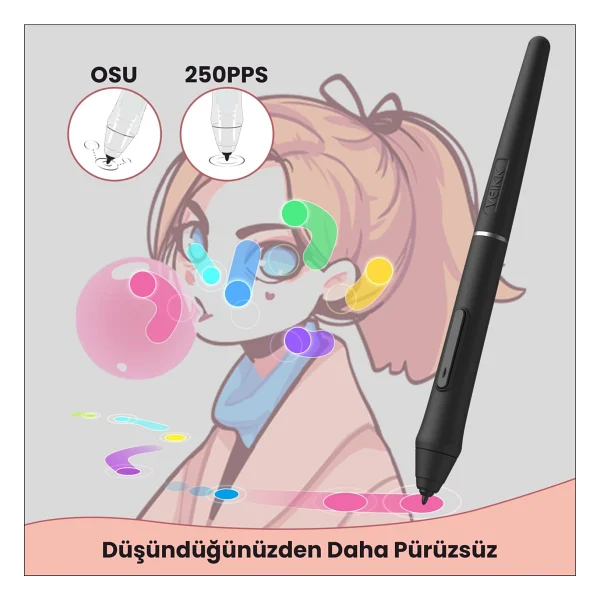 Veikk Vk640 Grafik Tablet - Görsel 6