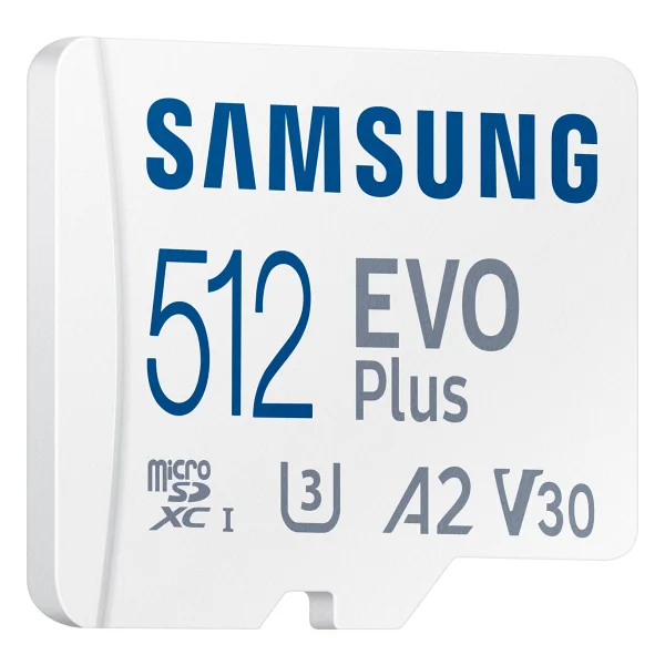 Samsung Evo Plus MB-Mc512sa Class 10 Uhs-I U3 A2 V30 512 GB Micro Sd Kartı - Görsel 2