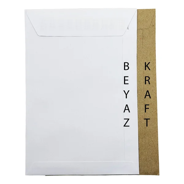 Limmy Kraft Torba Zarf 50 Adet A5 Boyut 17x25 Cm Doğal Renkli Kırtasiye Seti - Görsel 4