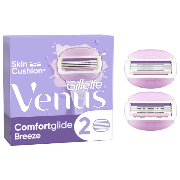 Gillette Venus Comfortglide Breeze 2'li Yedek Tıraş Bıçağı - Görsel 2