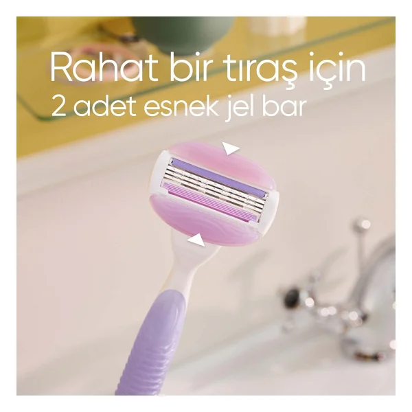 Gillette Venus Comfortglide Breeze 2'li Yedek Tıraş Bıçağı - Görsel 3