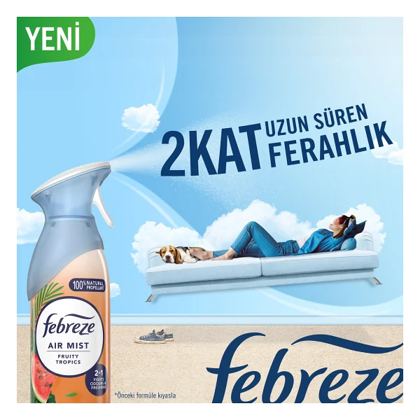Febreze Aerosol Tropik Meyveler Oda Kokusu 185 Ml - Görsel 6