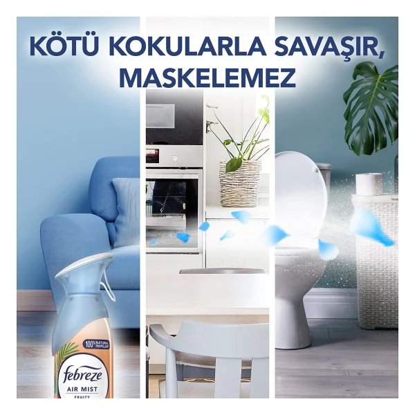 Febreze Aerosol Tropik Meyveler Oda Kokusu 185 Ml - Görsel 8