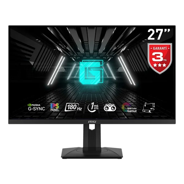 Msı G274pf 27" 1 Ms Full HD Pivot Ips 180 Hz Oyuncu Monitörü - Görsel 2