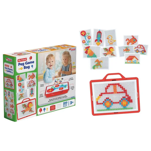 Dede Arkadaşım Çivi Oyunu Çanta 03946 - Görsel 6